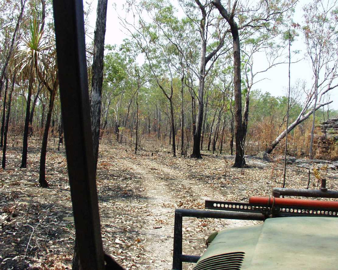 unterwegs im Arnhemland auf kaum erkennbaren Pisten
