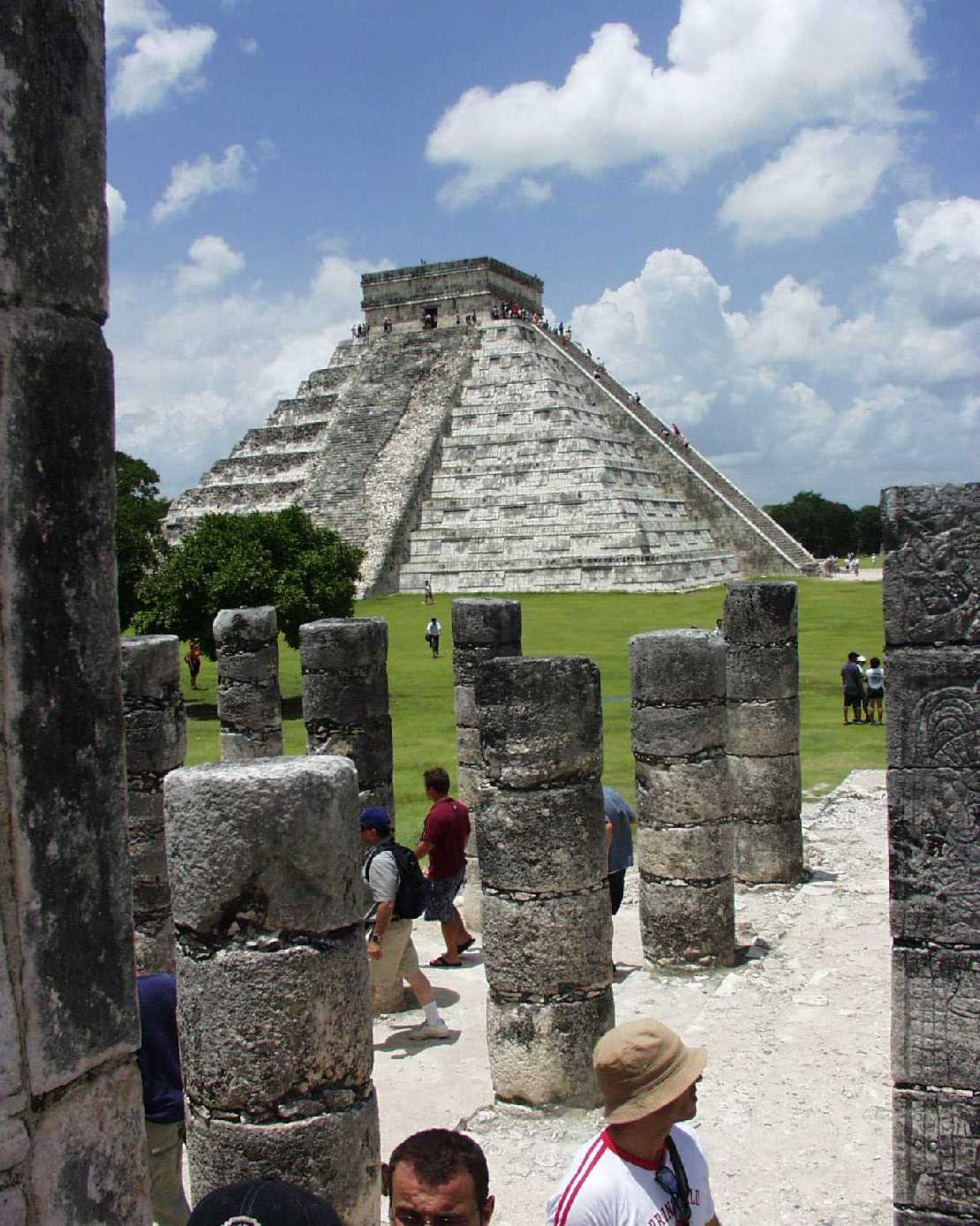 das Schloss in Chichen Itza